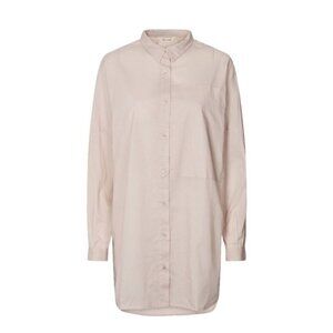 Gai + Lisva Annie shirt Pink Oversized Tunic Organic Cotton Lagenlook Size 40